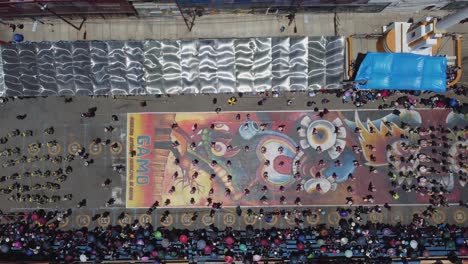 Festive-Carnival-dancers-twirl-on-colourful-public-square-in-Oruro-BOL