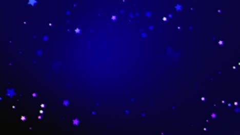 Rosa,-Blaue-Und-Violette-Partikel-Auf-Einem-Blauen-Hintergrund-Mit-Farbverlauf