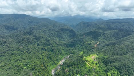 Gunung-Leuser-National-Park,-important-and-biodiverse-conservation-areas,-Southeast-Asia