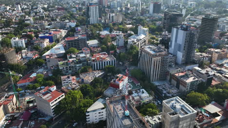 Mexiko-Stadt:-Luftaufnahmen-Per-Drohne-Zur-Magischen-Stunde