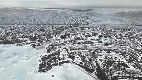 Atemberaubende-Landschaft-In-Den-Nationalparks-Vatnajökull-Und-Skaftafell