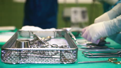 Surgical-instruments-prepared-and-laid-out-in-the-operating-room