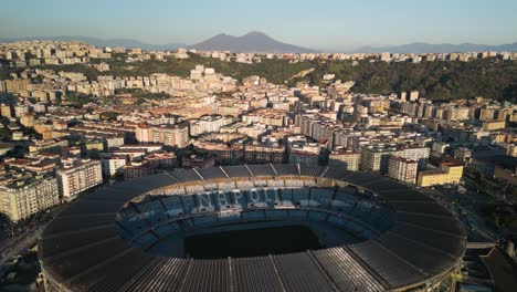 Hermoso-Disparo-De-Drone-Sobre-El-Estadio-De-Fútbol-Diego-Armando-Maradona