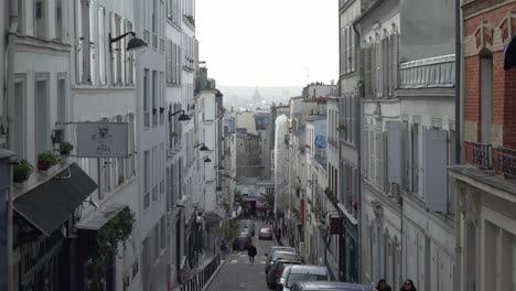 Panorama-Von-Paris-Vom-Hügel-Des-Montmartre-Viertels-Aus-Gesehen