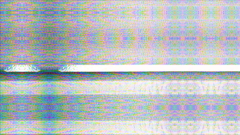 Epische-„Gefällt-Mir“--Und-„Abonnieren“-Titel-Glitch-Animation,-Hintergrund,-Retro-VHS-Stil