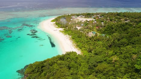 Cinematic-aerial-flight-over-Fiji-island-beach