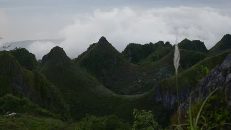 Majestic-mountain-landscape-on-the-Osmeña-peak-in-Cebu,-Philippines