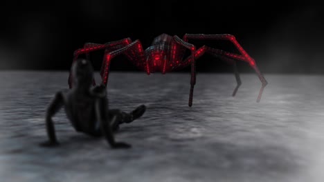 Spider-chasing-a-hacker-nightmare-loop