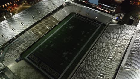 Drone-shot-of-Bobby-Dodd-Stadium-on-the-campus-of-the-Georgia-Institute-of-Technology