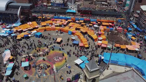 Street-art-decorates-public-square-during-Carnival-in-Oruro-Bolivia