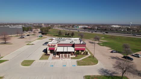 This-is-an-aerial-video-of-the-Don-Camillo-Tuscan-Grill-in-Hickory-Creek-Texas
