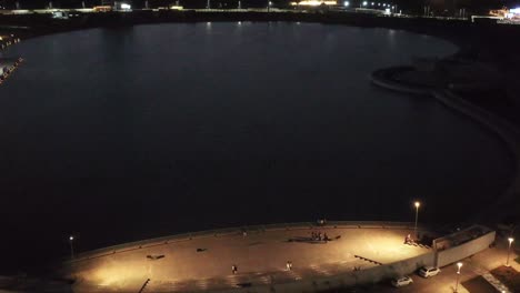 Establishing-Shots-ahead-where-all-the-people-are-sitting-down-to-watch-the-fountain-show-and-the-foundation-show-is-about-to-start