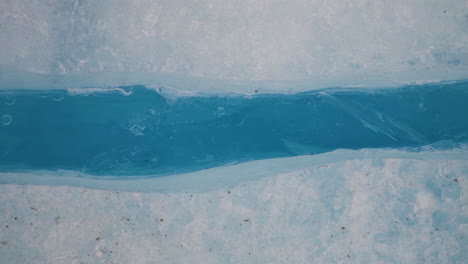 Crack-with-water-in-the-glacier-ice