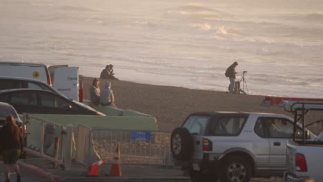 Blick-Auf-Den-Strand-In-Südkalifornien---Im-Freien