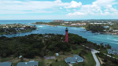 Imágenes-De-Drones-Del-Faro-De-Júpiter