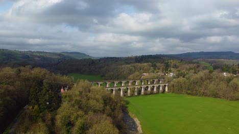 Chirk-Aquädukt-Und-Viadukt-Im-Dee-Valley