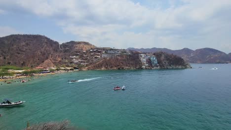 Amazing-view-in-taganga,-Colombia