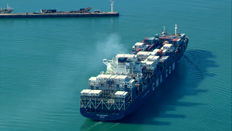 Container-Vessel-enters-Cape-Town-Harbour