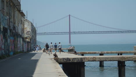 Niere,-Cacilhas-In-Der-Nähe-Von-Lissabon,-Portugal