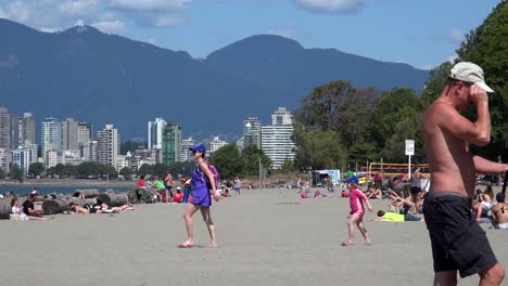 A-girl-runs-on-a-beach