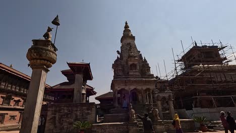 Nṛtya-vatsalā-temple-on--Bhaktapur,-Nepal.-Durbar-Square