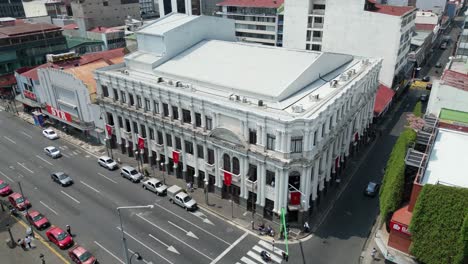 Static-Drone-Shot-of-Melico-Salazar-Theatre