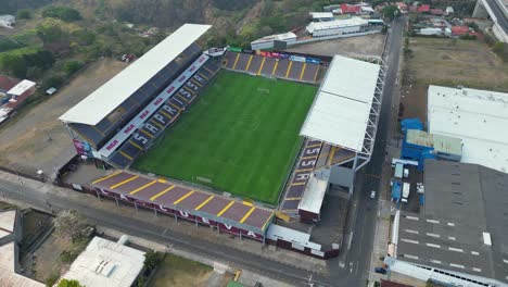 Toma-De-Drone-Del-Estadio-Ricardo-Saprissa-Vacío