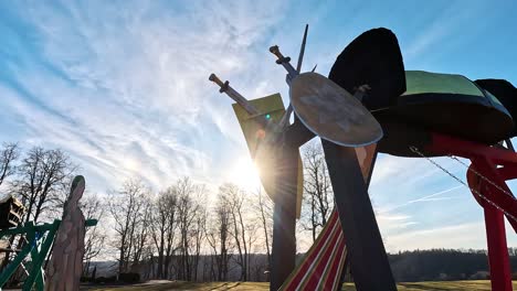 31-March-2024,-Sigulda,-Latvia:-Siguldas-Swing-Festival-on-Easter