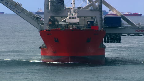 Big-cargo-ship-sails-into-the-Durban-Harbour