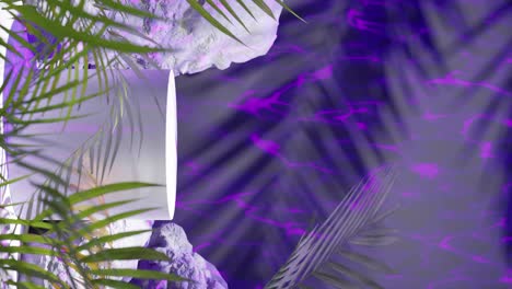 Eine-Verzauberte-Wasserfalloase-Mit-Violettem-Hintergrund
