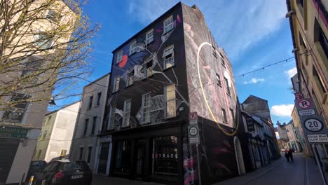 Street-Art-Waterford-City-Irland-Historische-Altstadt-Im-Frühling