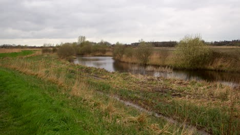 drainage-ditch-next-to-river-Ant,-at-Ludham-bridge