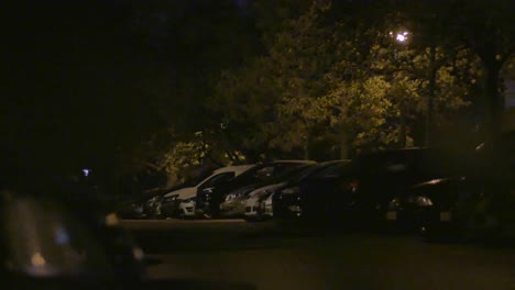 Parkplatz-Nachts-In-Potsdam