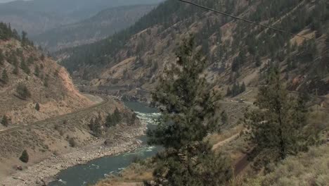 The-Thompson-River-Canyon,-British-Columbia-Canada