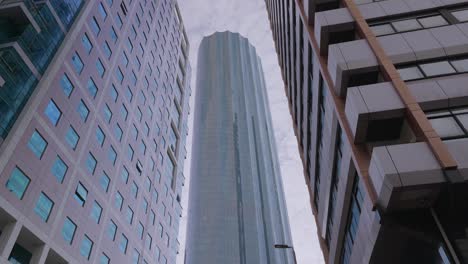 Tilt-shot-of-World-Trade-Center-Mall-Abu-Dhabi,-UAE