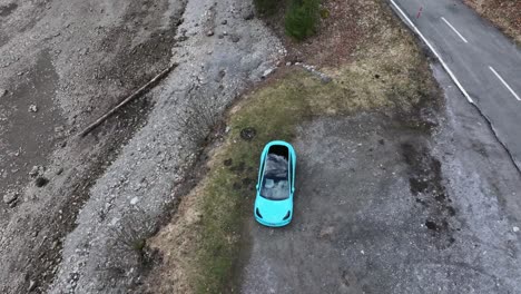 Tesla-Model-3-by-Klöntalersee,-Glarus-Switzerland