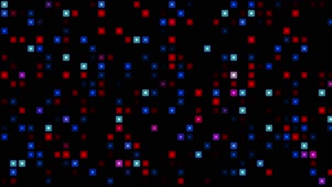 Mesmerizing-Cyber-Network:-Vibrant-Blinking-and-Flickering-Neon-Grids-in-a-Dynamic-Abstract-Dark-Red-Blue-Animation-Background