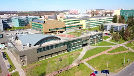 Modern-Building-Of-VSB-–-Technical-University-of-Ostrava-In-Czech-Republic