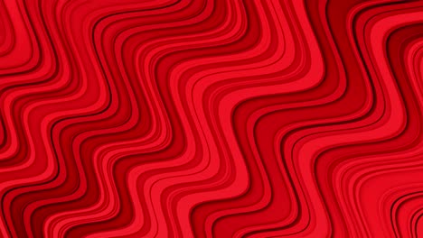 Trendy-seamless-animation-loop-of-red-vintage-wave-pattern-moving-from-top-to-bottom