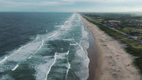 Praia-brava-beach,-in-sao-francisco-do-sul,-santa-catarina,-brazil