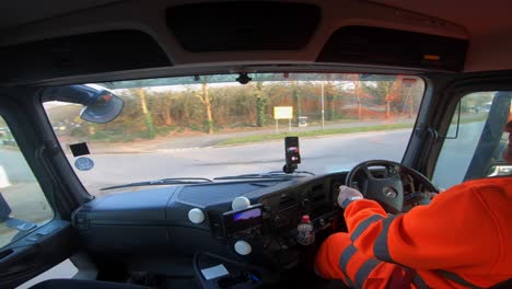 View-of-the-road-head-from-behind-the-driver