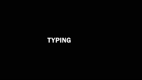 Typing-Text-animation-on-black-background