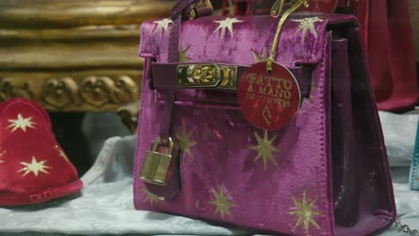 Exquisite-Antonia-Sautter-velvet-bag-display