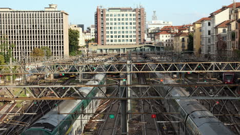 Vista-Superior-Del-Ferrocarril-Norte-De-Milán