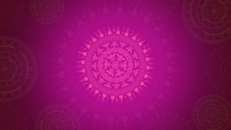 Pinke-Mandala-Video-Hintergrundanimation