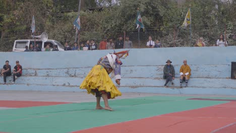 Dies-Ist-Ein-Traditionelles-Buddhistisches-Fest,-Das-Jedes-Jahr-Im-Pedong-Kloster-Stattfindet