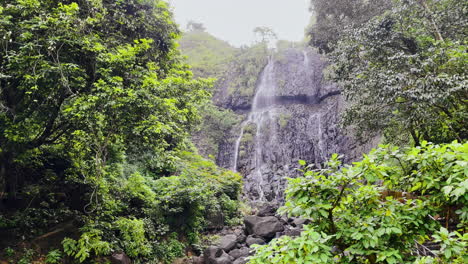 Mesmerizing-Amboli-waterfall-surrounded-by-greenery-Konkan-Maharashtra-India-4K