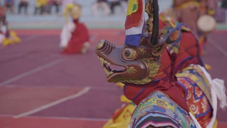 Dies-Ist-Ein-Traditionelles-Buddhistisches-Fest,-Das-Jedes-Jahr-Im-Pedong-Kloster-Stattfindet