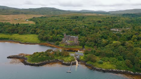 Aerial-View-of-Scottish-Castle