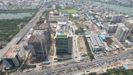 Aerial-shot-of-shell-building